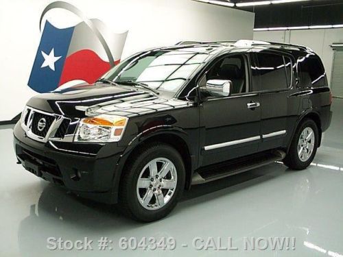 2011 nissan armada platinum sunroof nav dvd 20&#039;s 27k mi texas direct auto