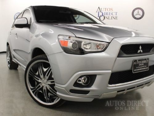 We finance 11 outlander sport es auto fwd cloth bucket seats cd changer chromes