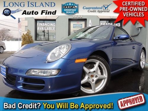 08 blue 911 tiptronic transmission leather navigation bluetooth  convertible!