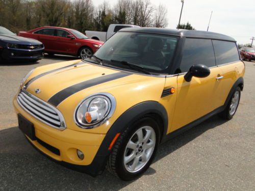 2009 mini cooper clubman repairable damage rebuildabe salvage title