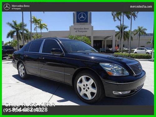 2004 lexus ls430 4.3l v8 32v automatic rear wheel drive sedan