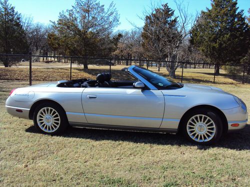 2005 thunderbird 50th anniversary edition convertible