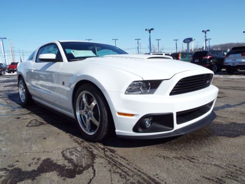 2014 roush stage 3 mustang gt rs3 performance pearl 575hp! (svt shelby cobra)