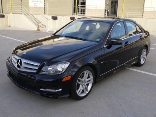 2012 mercedes benz c250 sport pkg sdn 12 rebuilt/salvage/bmw/lexus/c300/328i