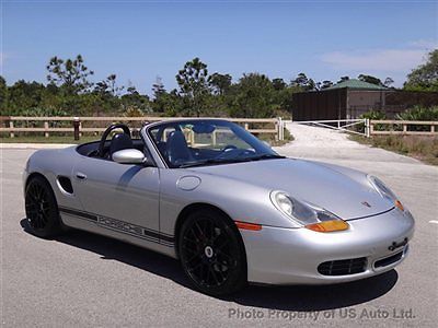 Porsche boxster s convertible manual clean carfax low miles 6spd 18&#034; wheels 80k