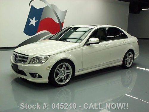 2009 mercedes-benz c350 sport sunroof navigation 79k mi texas direct auto