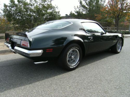 Sell used 1973 Pontiac Trans-Am Super Duty 4speed Brewster Green in ...