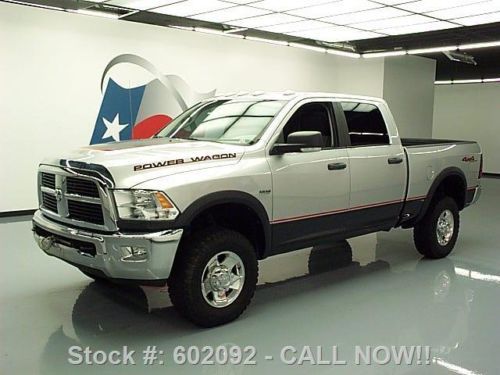 2011 dodge ram 2500 power wagon crew hemi 4x4 nav 35k texas direct auto