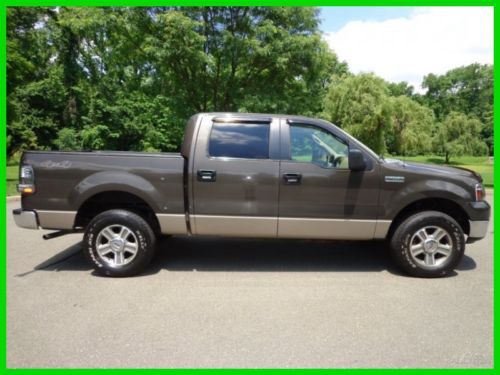 2005 ford f-150 xlt 4x4 crew cab 139k mi v-8 auto super clean no reserve auction