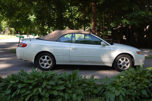 2001 toyota solara sle convertible 2-door 3.3l