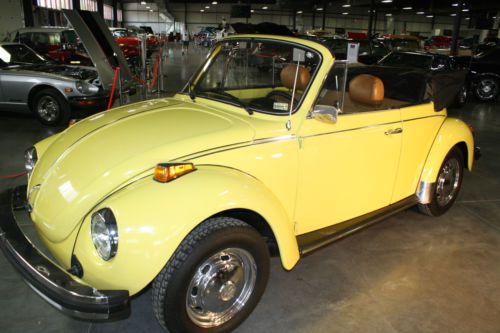 1979 volkswagen super beetle base convertible 2-door 1.6l