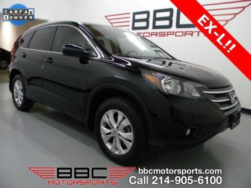 2013 honda cr-v ex-l.....leather, sunroof, back-up camera