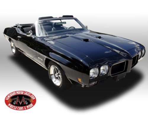 1970 pontiac gto convertible 400 4 speed gorgeous