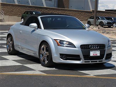 08 audi tt convertible 47k miles no accidents heated seats non-smoker financing