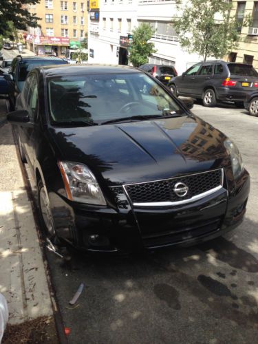 2011 nissan sentra sr sedan black 4-door 2.0l