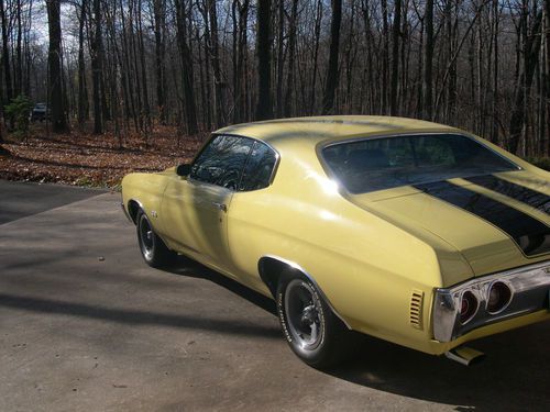 1972 chevelle ss big block 4 speed