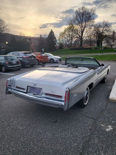 1976 cadillac eldorado original numbers matching 2dr convertible