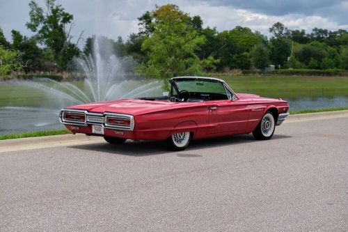 1964 ford thunderbird convertible restored