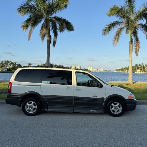 2004 pontiac montana clean mobility power handicap wheelchair ramp