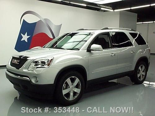 2012 gmc acadia slt awd 7-pass dual sunroof nav dvd 8k! texas direct auto