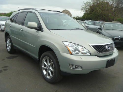 2009 lexus rx 350 awd 4dr interior damage,rebuildable