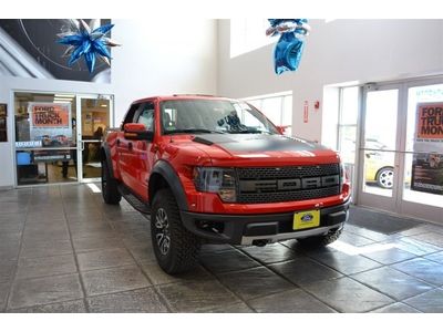 Svt raptor new 6.2l cd 4x4 exterior graphics pkg front/rear view camera a/c abs