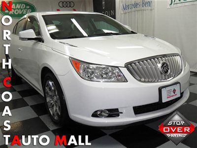 2010(10)lacrosse cxl awd fact w-ty only 33k white/beige