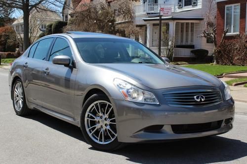 2007 infiniti g35s sport dealer serviced premium tech nav no reserve diamond!!!