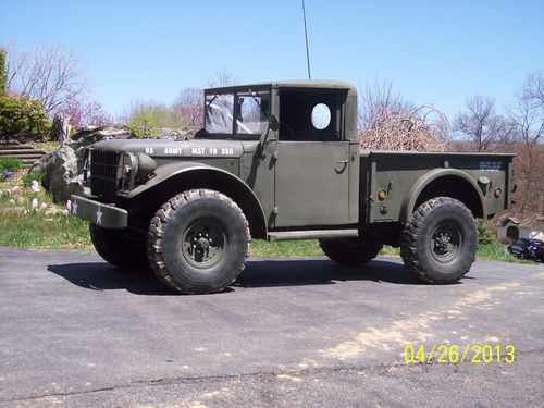 Dodge power wagon military m37 truck  v8 auto