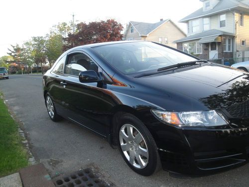 2009 honda civic lx coupe 2-door..salvage..flood..rebuildable..