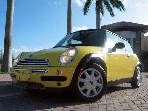 2003 mini cooper 5 speed manual cold a/c florida owned car