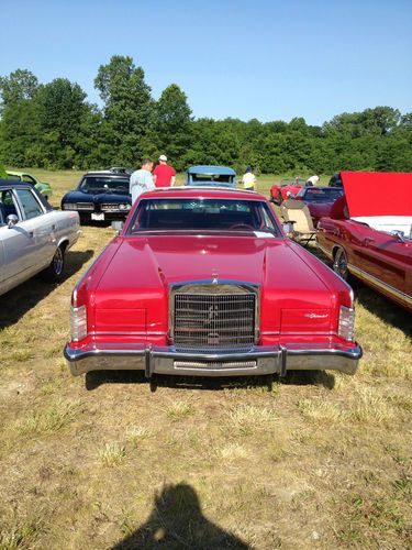 1979 lincoln continental base hardtop 2-door 6.6l