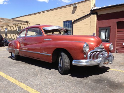 48 buick roadmaster 2 door sedanette with dynaflow transmission!