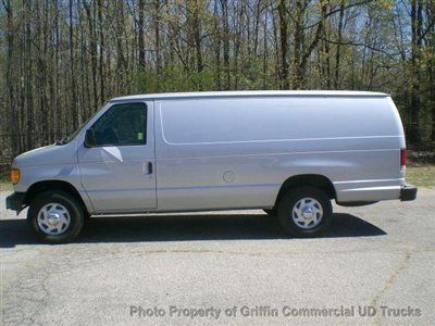 Ford e350 super cargo extended one ton van just 27k miles bin pkg ford dealer