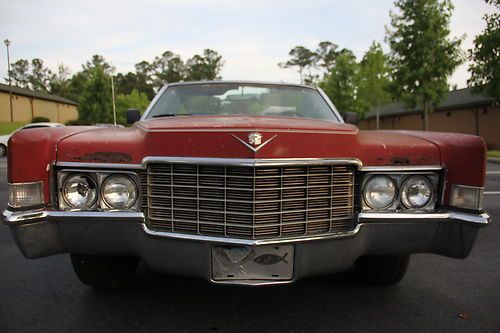 1969 cadillac deville base convertible 2-door 7.7l