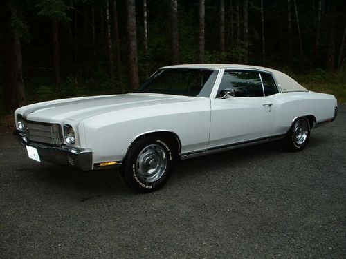 1970 chevrolet monte carlo base hardtop 2-door 5.7l