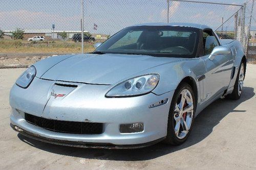 2012 chevrolet corvette grand sport damaged salvage runs! only 20k miles loaded!