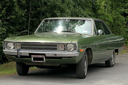 1972 dodge dart swinger, 2-door, v8 engine