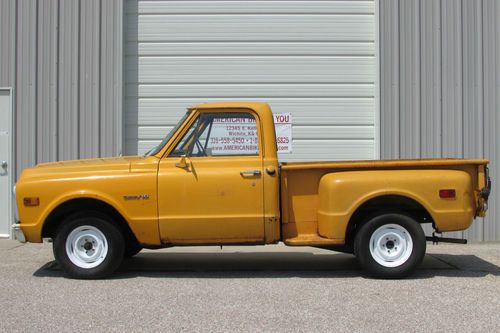 1972 chevrolet chevy c10 pickup truck stepside shop truck rat rod