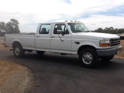 97 ford f350 4x2 longbed powerstroke diesel truck