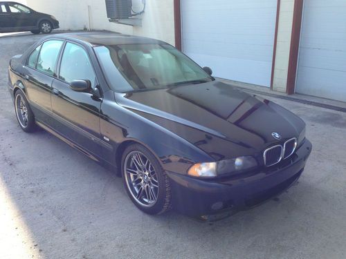 2000 bmw m5 blk 6sp. dinan exhaust, stage 2 front susp. cold air intake 121k mi.