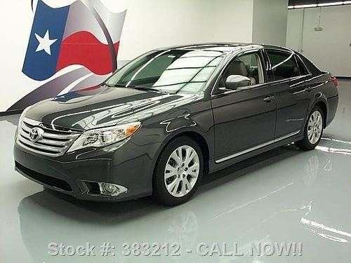 2011 toyota avalon sunroof htd leather rear cam 60k mi texas direct auto