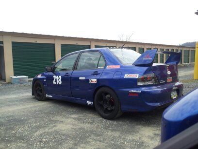 Mitsubishi evo stu autocross/street car