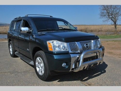 2005 nissan armada le automatic 4-door suv