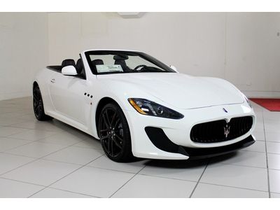 New! 2013 gt convertible mc, bianco/nero