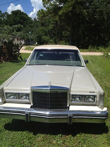 1982 lincoln town car base sedan 4-door 5.0l