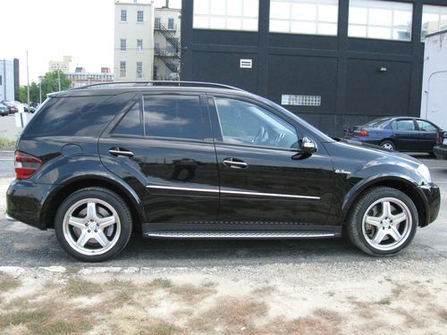 2008 mercedes-benz ml63 amg ml63 amg w/rear ent