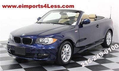 Buy now $27,751 convertible 128i 2011 bmw heated seats real leather premium ipod