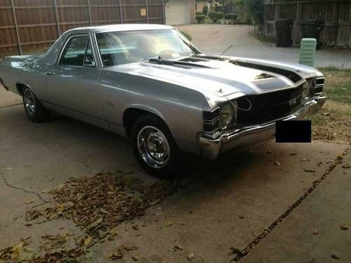 1971 chevrolet el camino with ss look