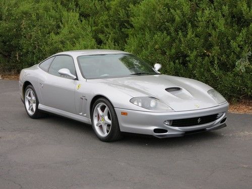 1999 ferrari 550 maranello - fresh belt service - two ca owners - no accidents